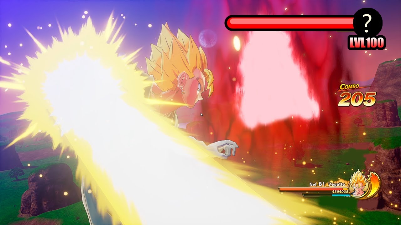 LIBEREI O VEGETTO E DESAFIEI O BOSS SECRETO DE DRAGON BALL Z KAKAROT
