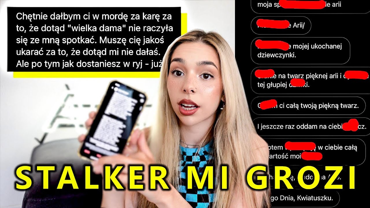 MÓJ STALKER WRÓCIŁ I CHCE MNIE UDERZYĆ