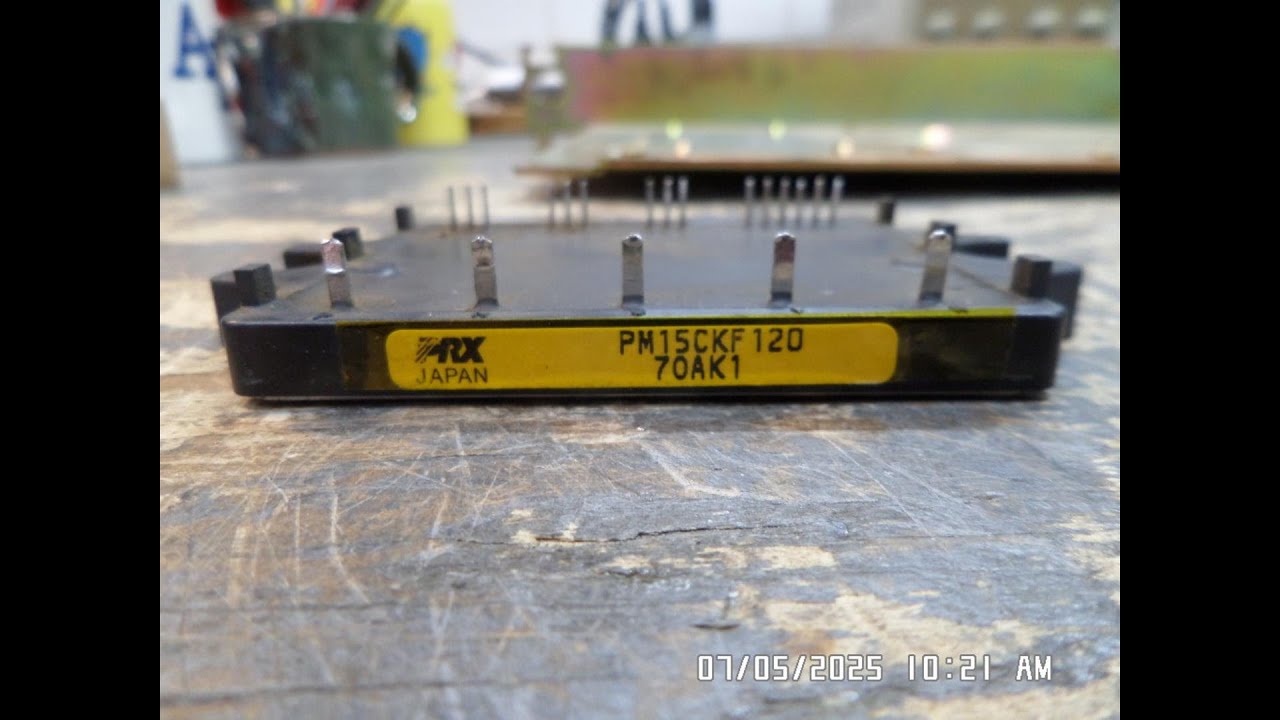 Тестирование IGBT P/N PM15CKF120, производитель PRX