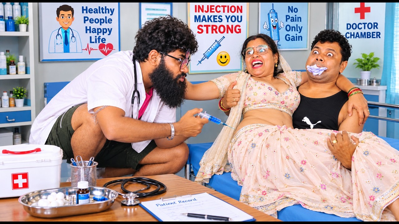 Injection Pail Diya Patient Ko Amazing Doctor Ne I New Doctor Funny Video