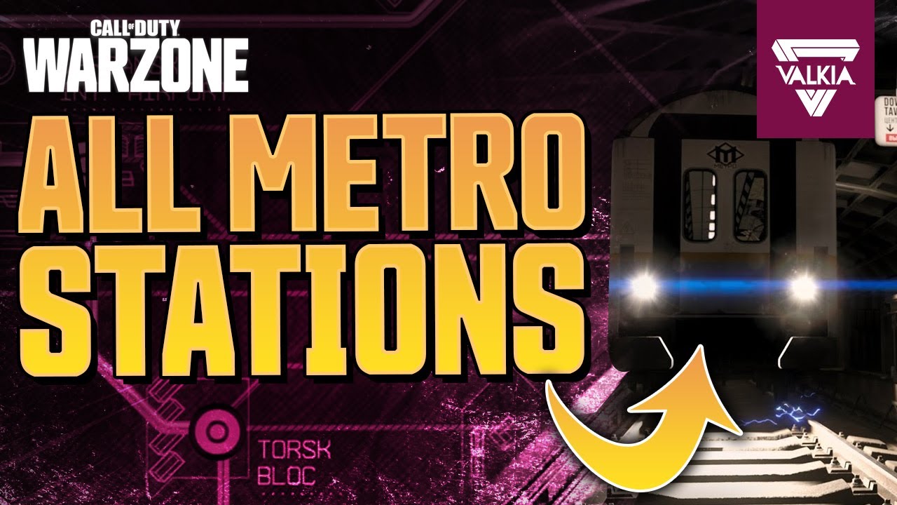 All Warzone Subway / Metro Stations Guide in 3 minutes