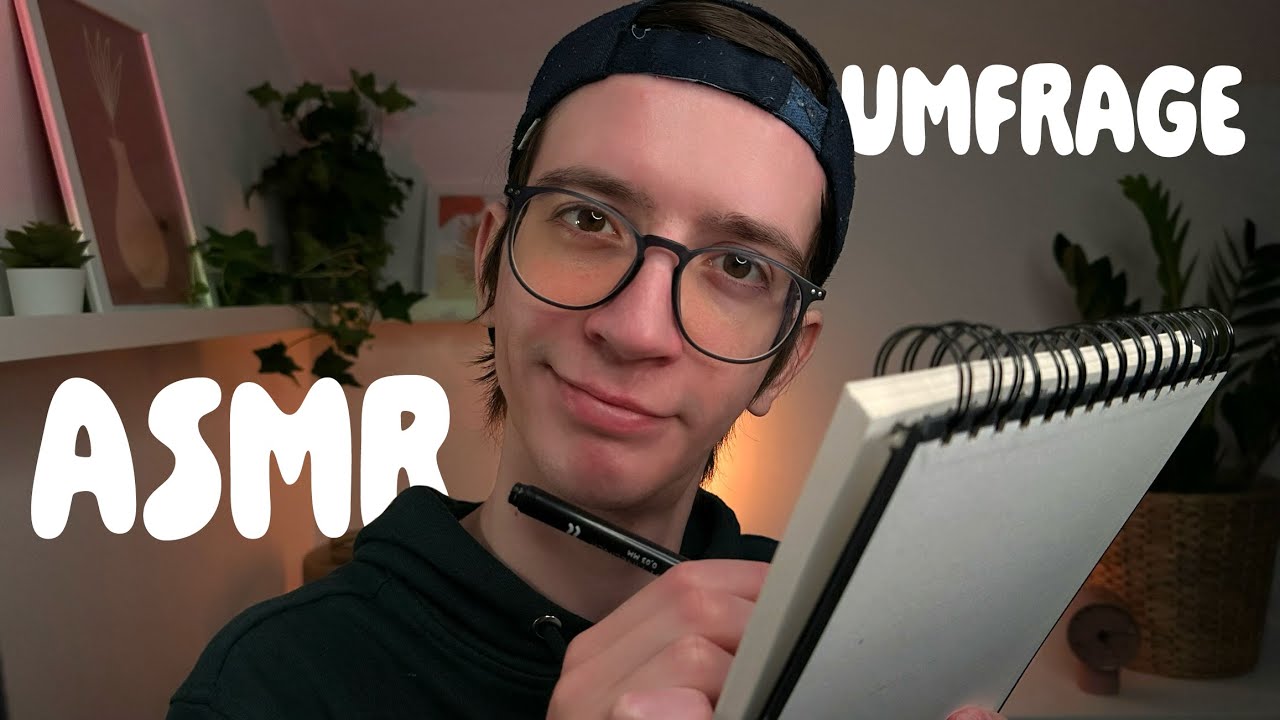 ASMR | Eine Umfrage in der Bibliothek 📚 | Fragebogen Roleplay
