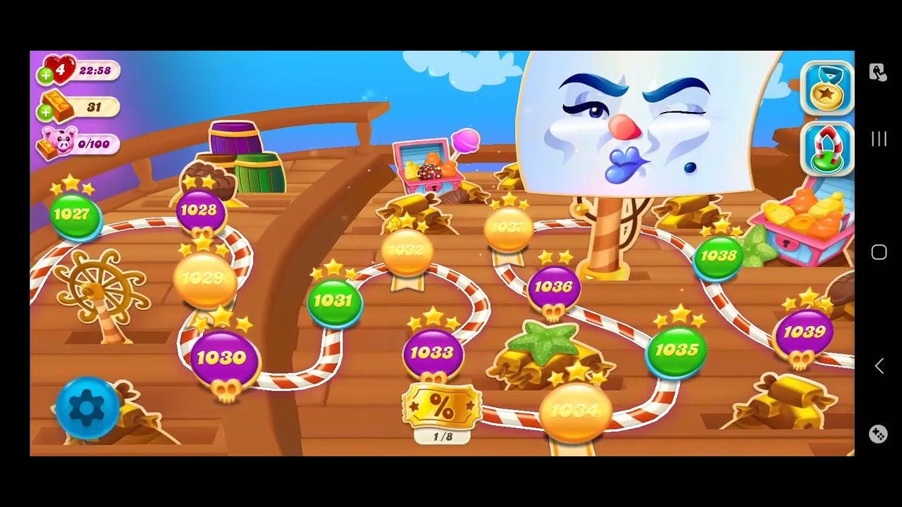 Candy Crush Soda Saga Map Level 1 - 1600, Your Level is Full