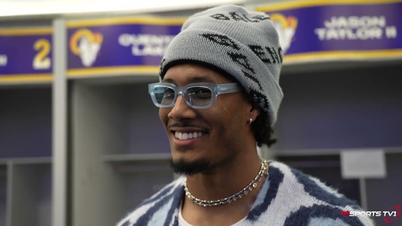 L.A. Rams Quentin Lake (S) Post-Game Interview #nfl #larams #quentinlake