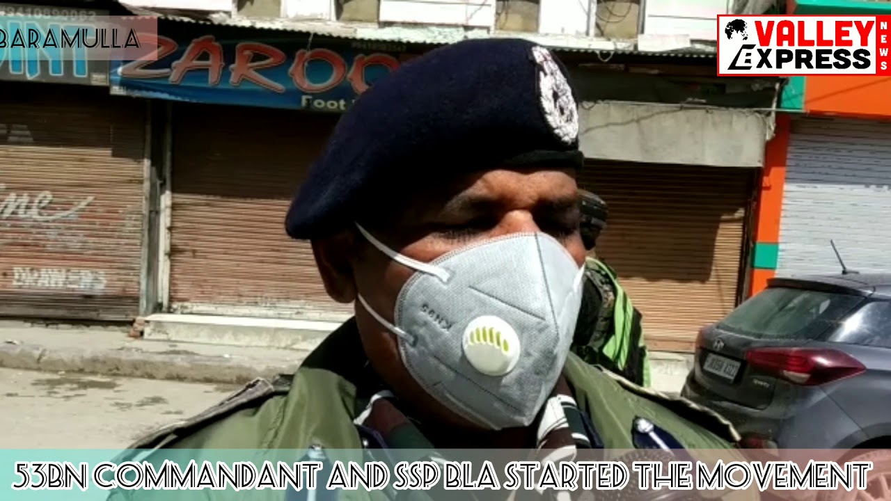53 Bn CRPF alongwith Baramulla Police taken serious initiative and measures against COVID19