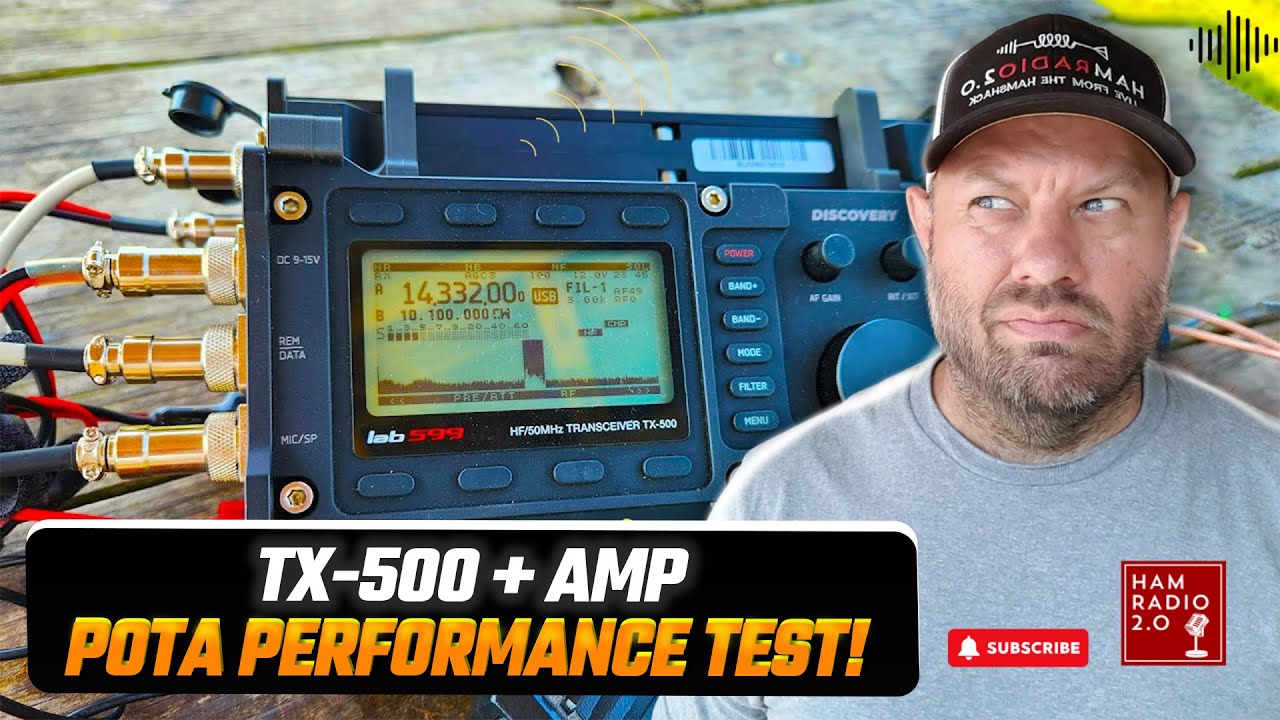What Happens When You Use Lab599 TX-500 and DIY-500 AMP for POTA ?
