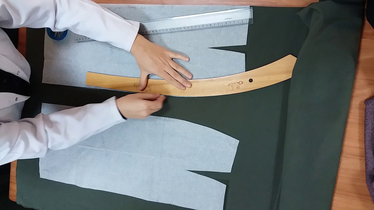 Düz Dar Etek Kumaşa Nasıl Yerleştirilir? -  How to Place Straight Narrow Skirt Cloth | Dikiş Hocam