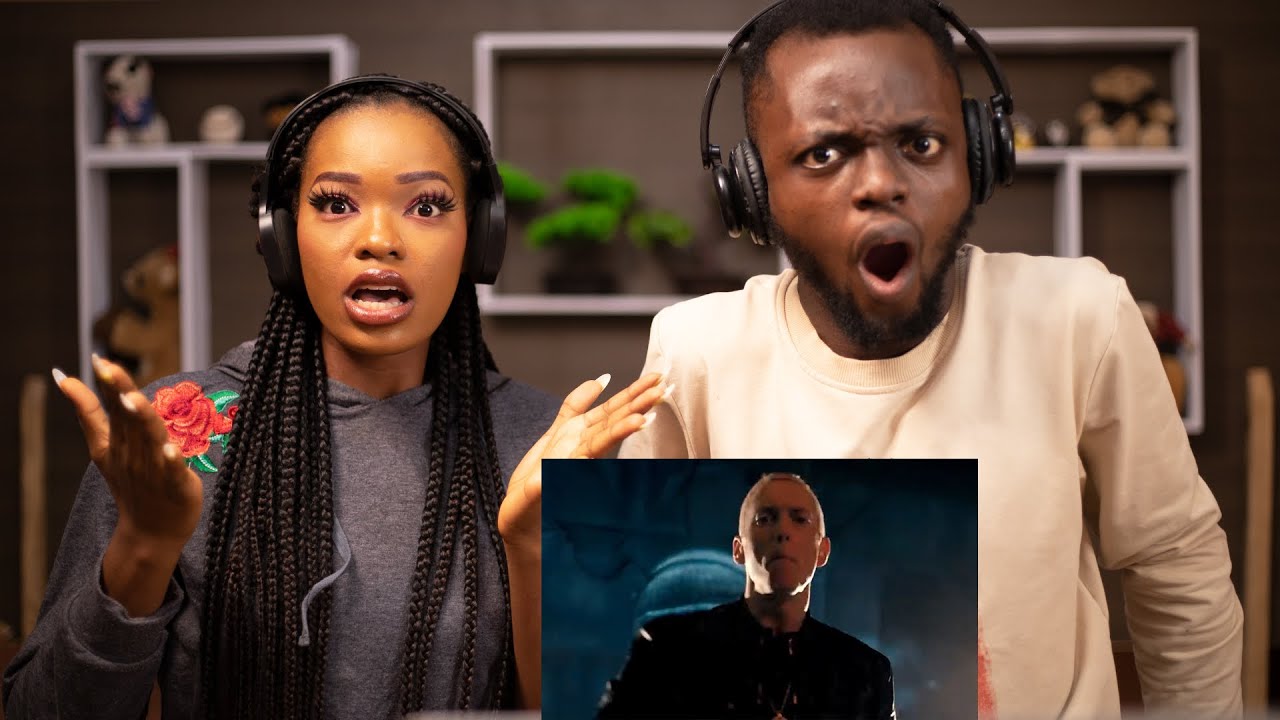 OUR FIRST TIME HEARING Eminem - Survival (Explicit) REACTION!!!