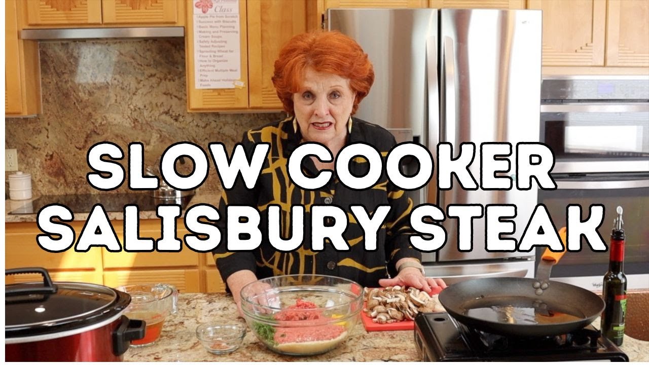 Slow Cooker Salisbury Steak