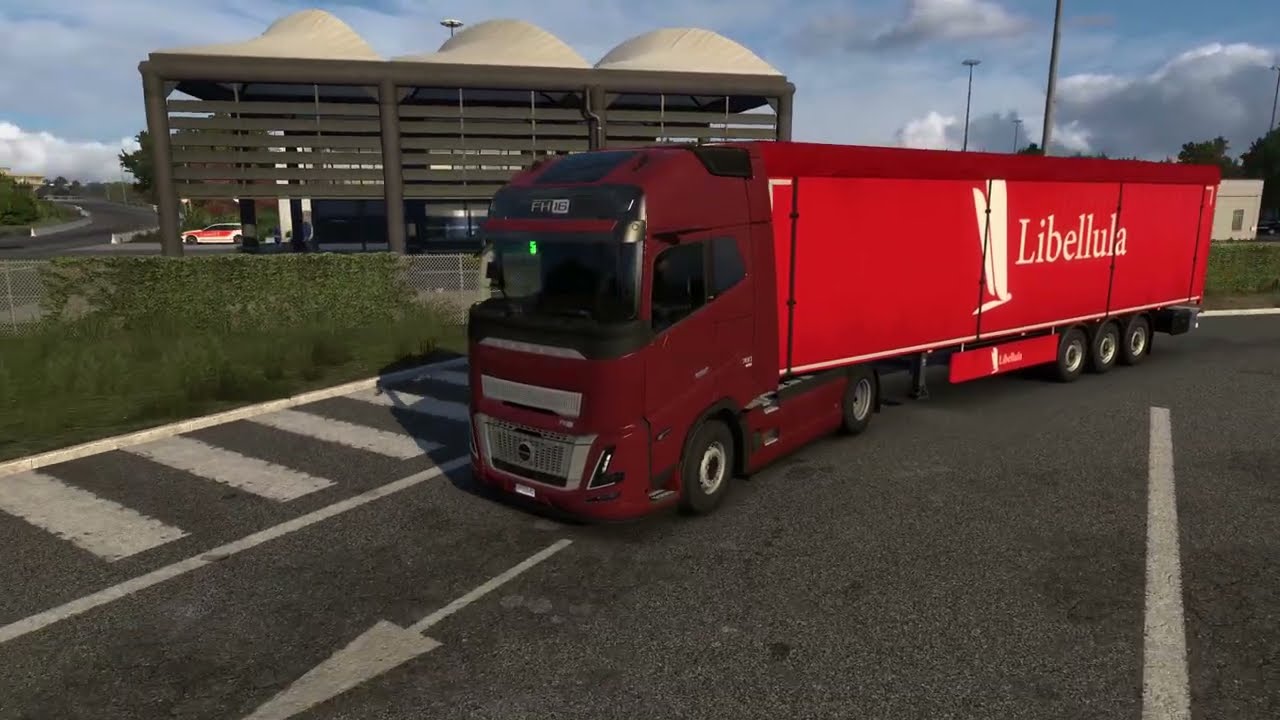 780HP Volvo FH6 Tried Hauling Dozens of Motorcycles Across Europe! @DriveZoneGaming5