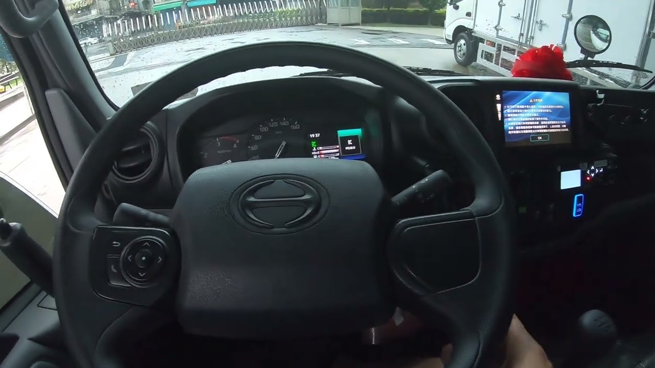 HINO300系列5頓 PTO 傾卸斗 抓斗 手排