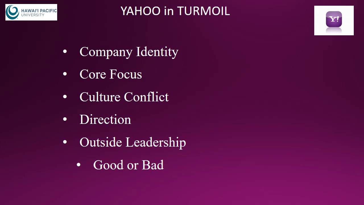 Project Team 3: Yahoo Security - Cultural Change