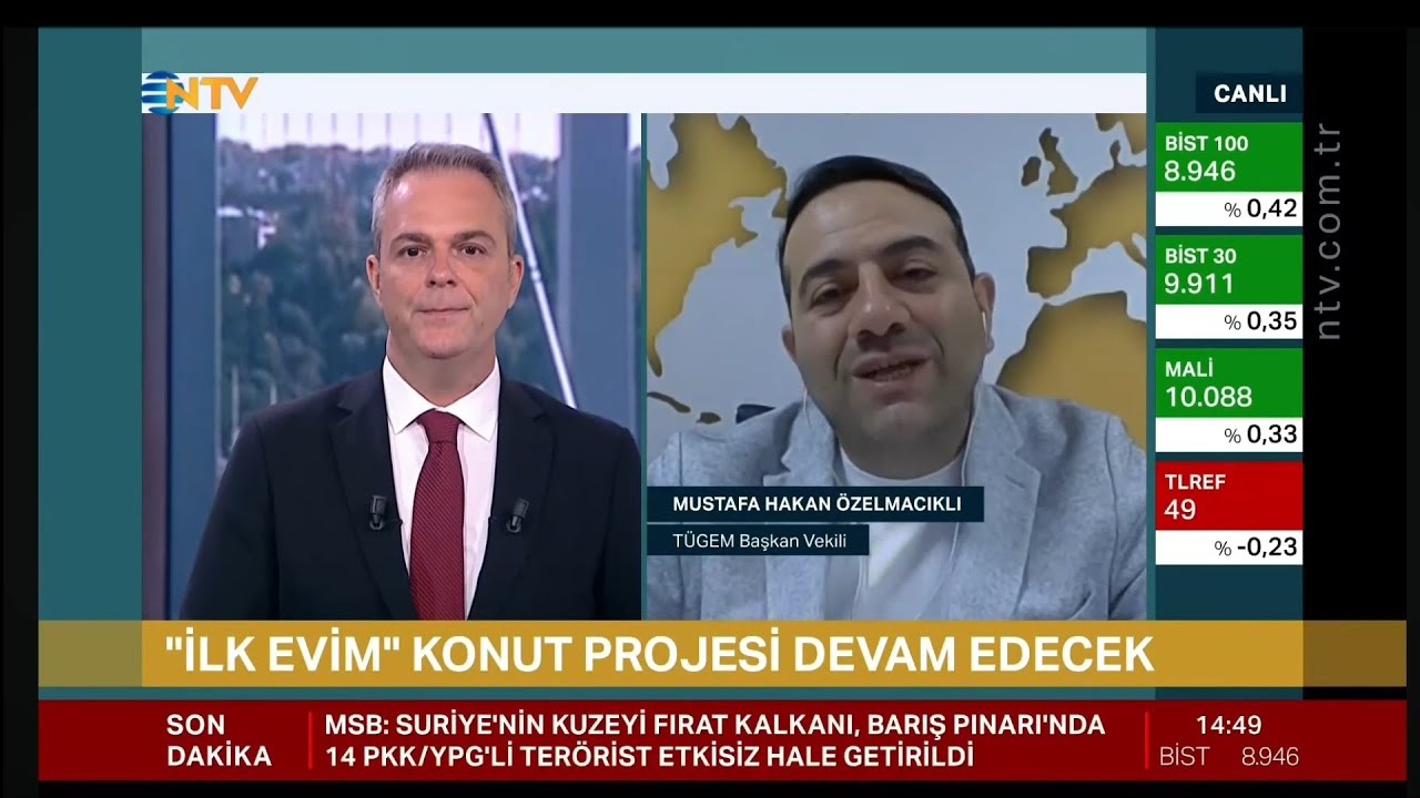 NTV Öğle Bülteninde İlk Evim ve İlk Evim Arsa projesi hakkında açıklamalarda bulunuldu. 28.10.2024