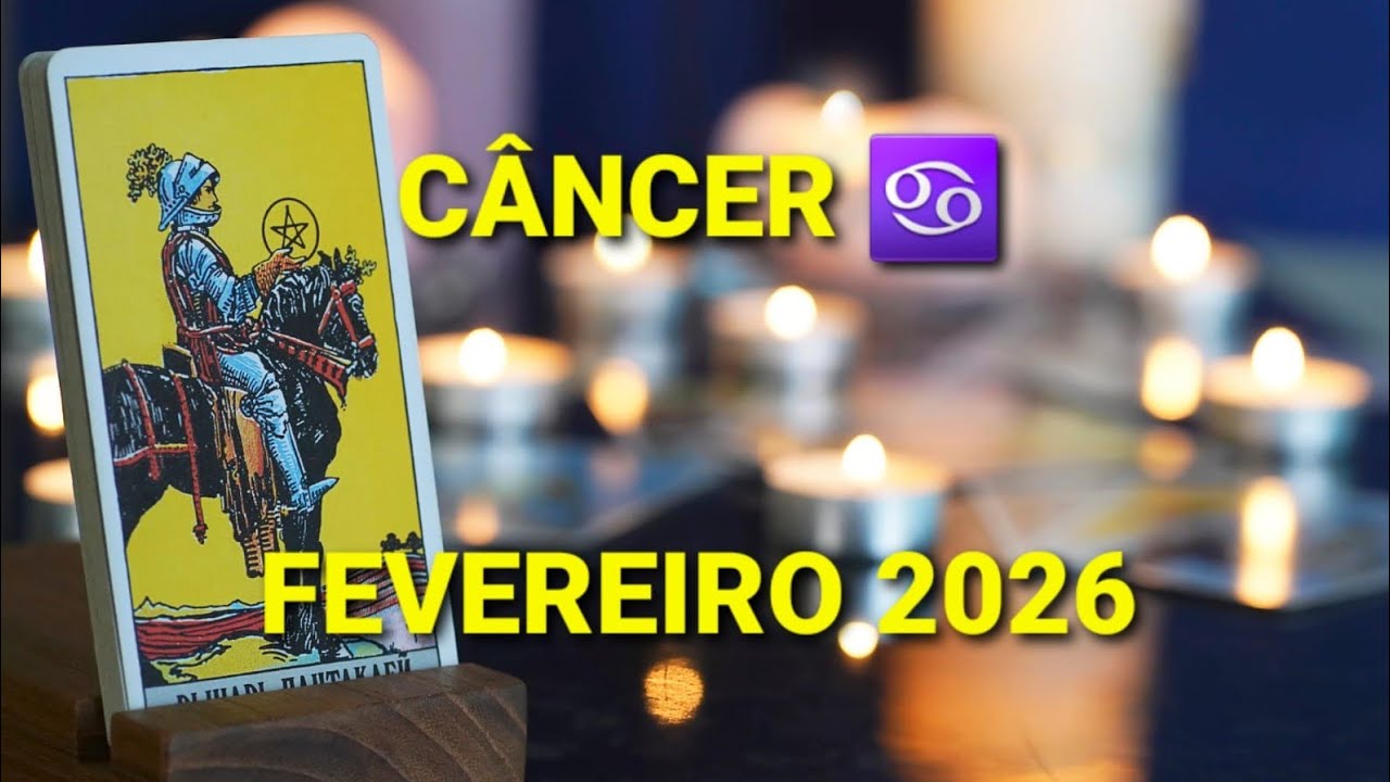 CÂNCER ♋ ISSO IRÁ ACONTECER EM FEVEREIRO 😊 ✨️ 