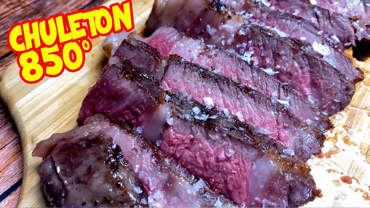INCREIBLE receta de CHULETÓN a 850º