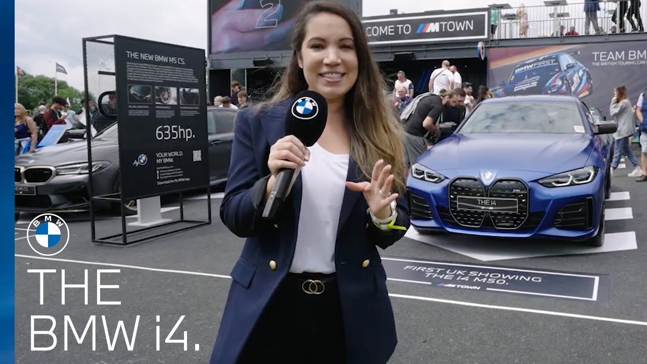 BMW i4 at Goodwood Festival of Speed 2021