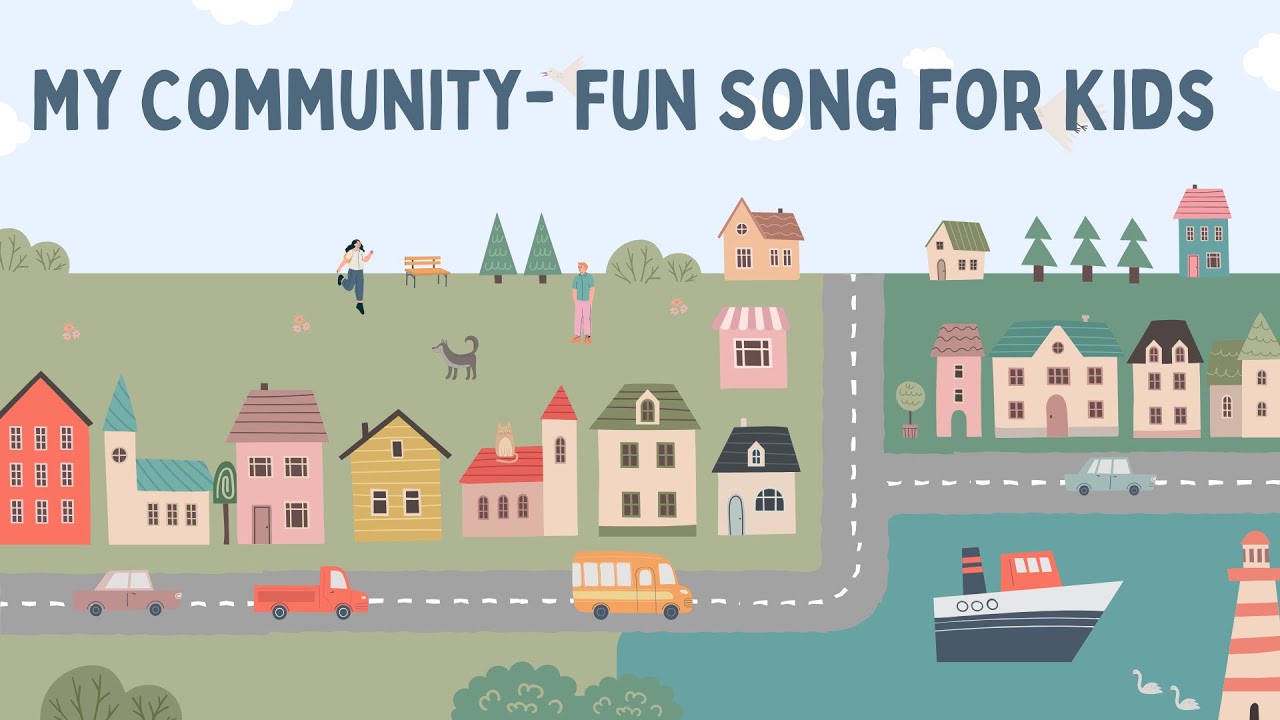 My Community Song for Kids | Learning About Community Helpers | Preschool & Kindergarten Song