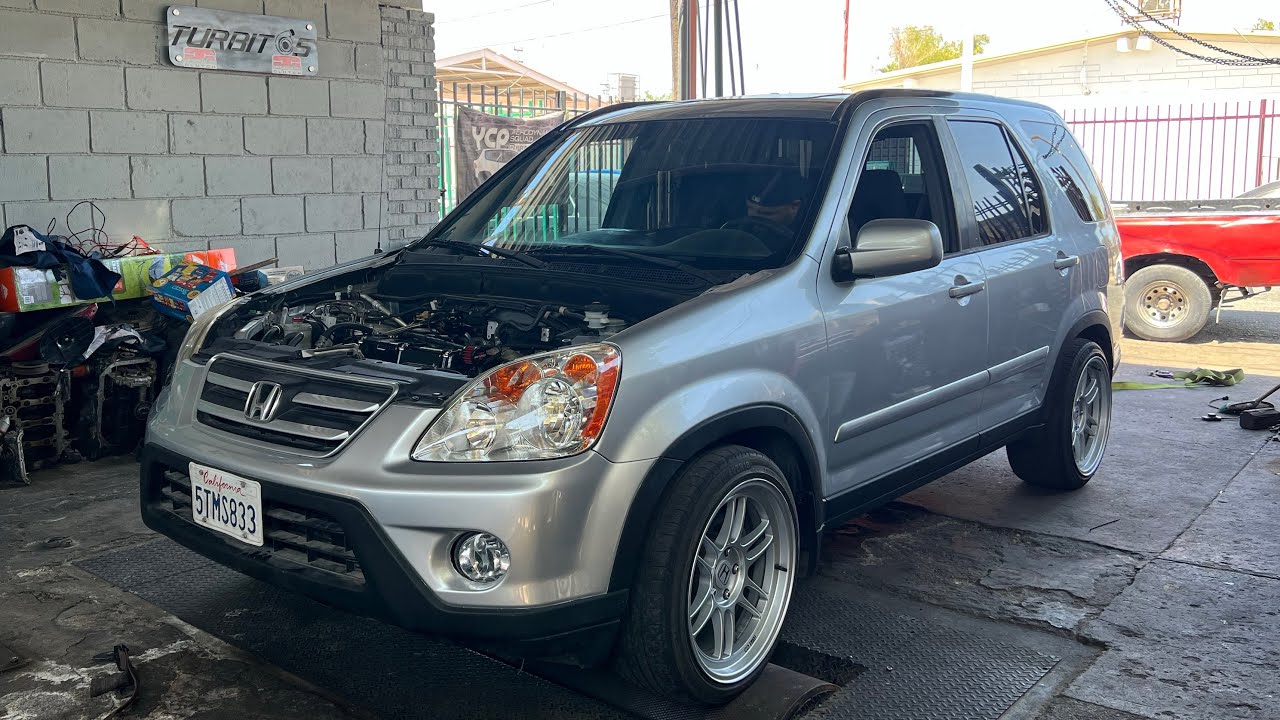 Le toco dyno a la Honda Crv K24 Turbo - Parte 1 | Cristian Nvz
