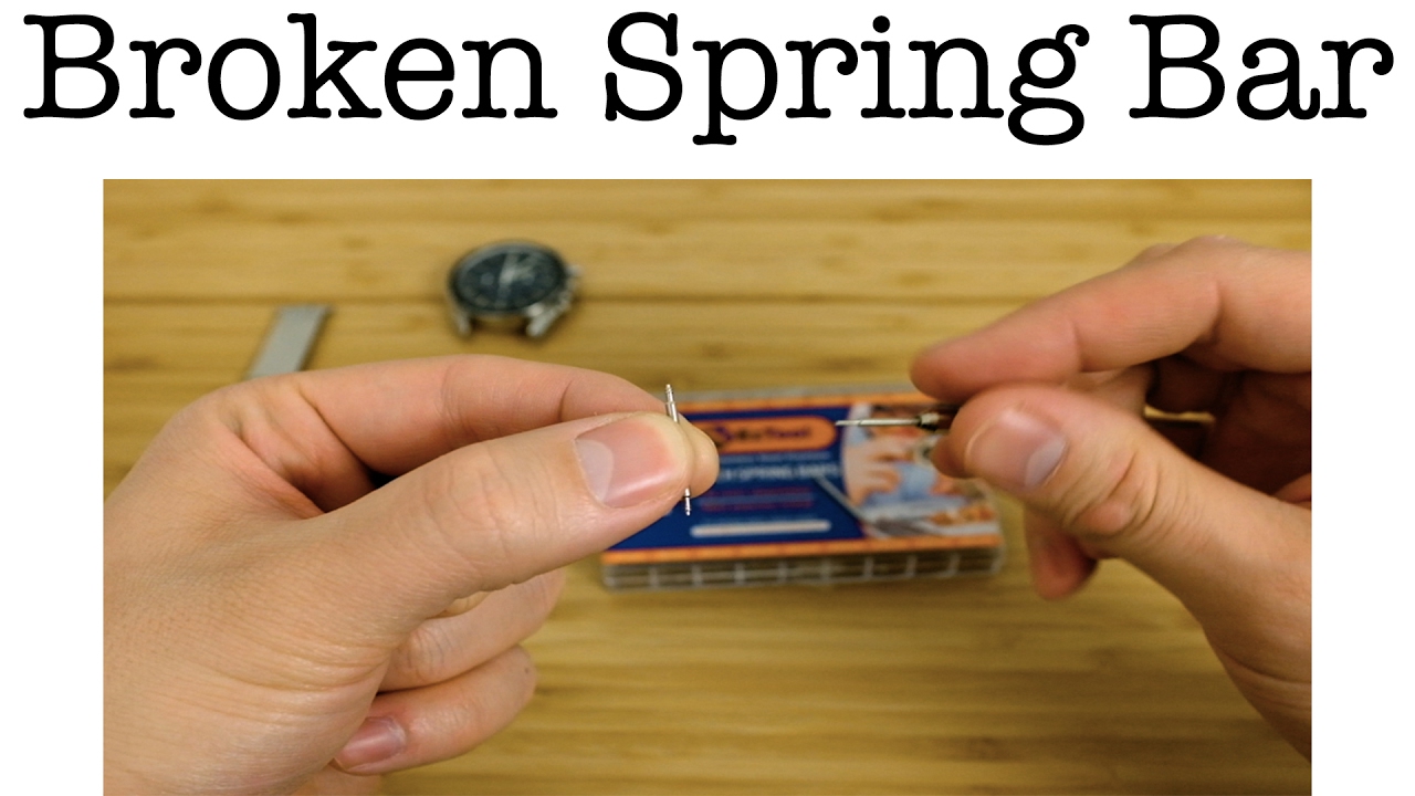 Broken Spring Bar 1.5mm VS 1.8mm