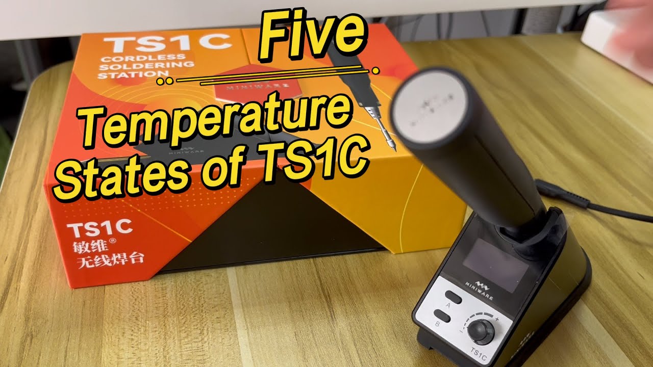 Have you learnt all five temperature states of Miniware TS1C?