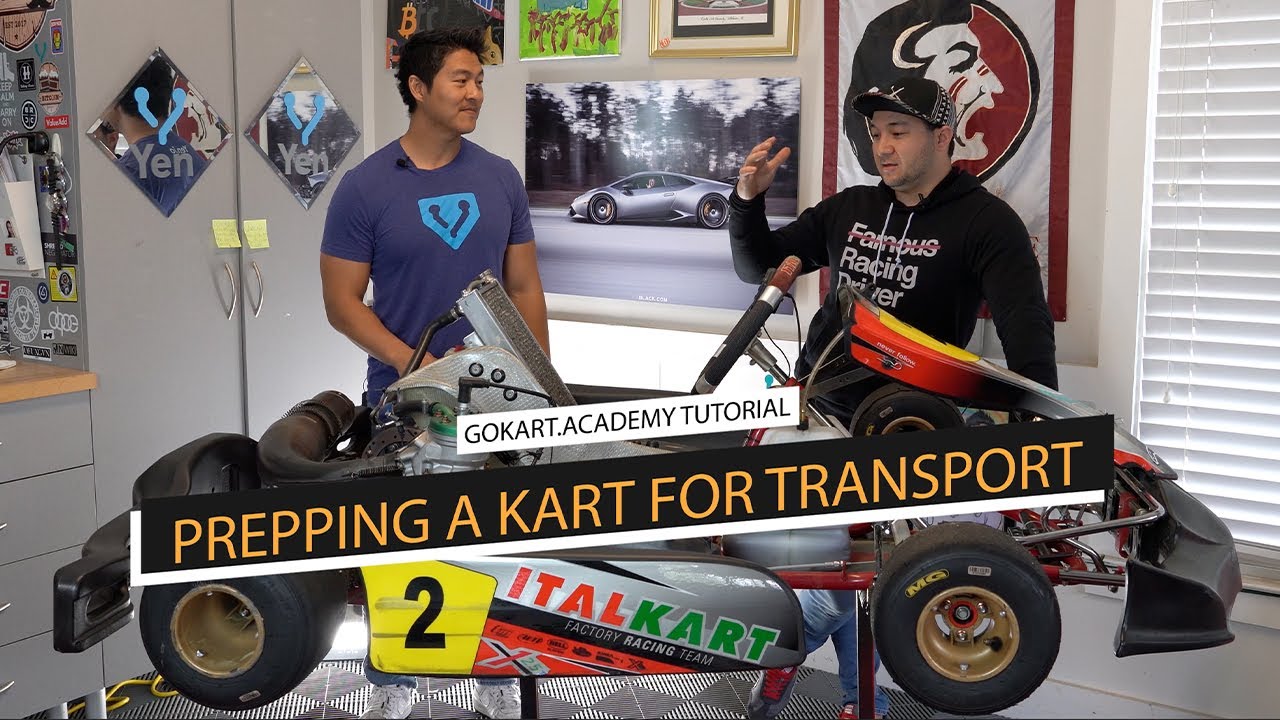Prepping a Rapido ItalKart Go Kart for Transport - Removing Side Pods, Bumper and Wheels Tutorial!