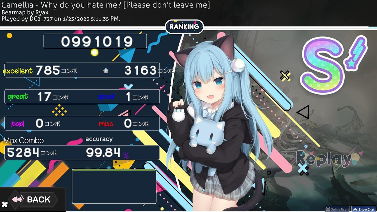 ★5.63 Camellia - Why do you hate me? 99.84% FC