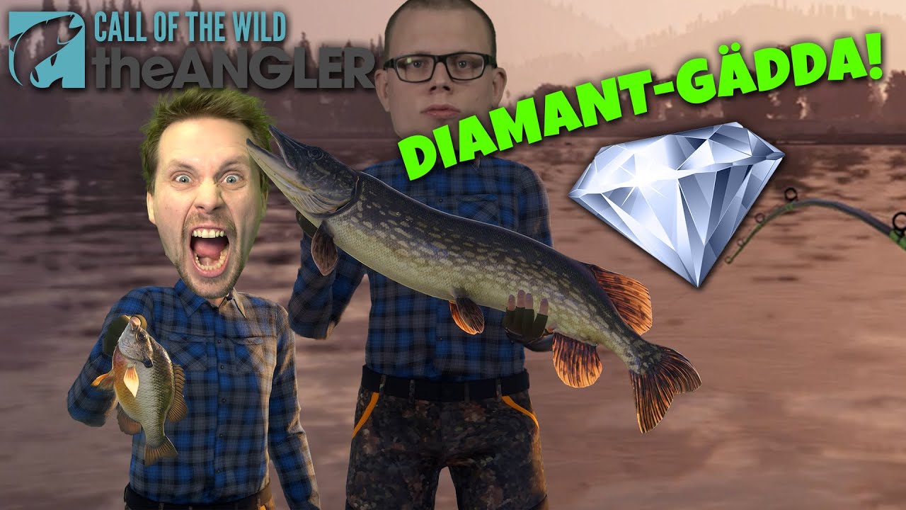 DIAMANT-GÄDDA | Call of The Wild The Angler med figgehn & Whippit