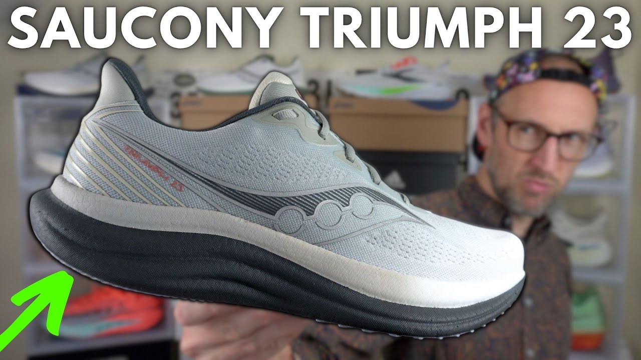 ОБЗОР КРОССОВОК SAUCONY TRIUMPH 23 &mdash; ПОДОЙДЕТ ЛИ ПРОМЕЖУТОЧНАЯ ПОДОШВА PWRRUN PB В КАЧЕСТВЕ ОТЛИЧ...