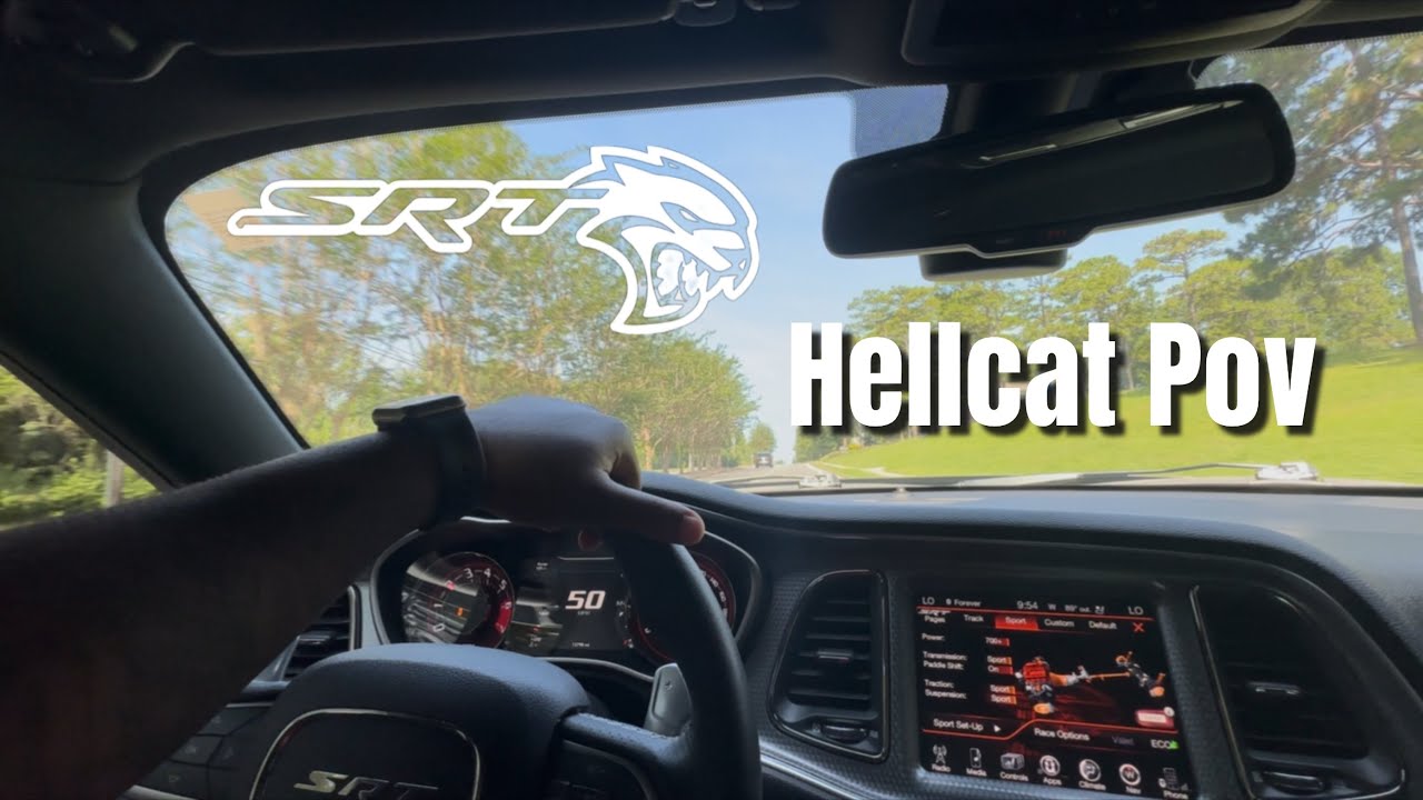 FIRST POV IN MY HELLCAT CHALLENGER