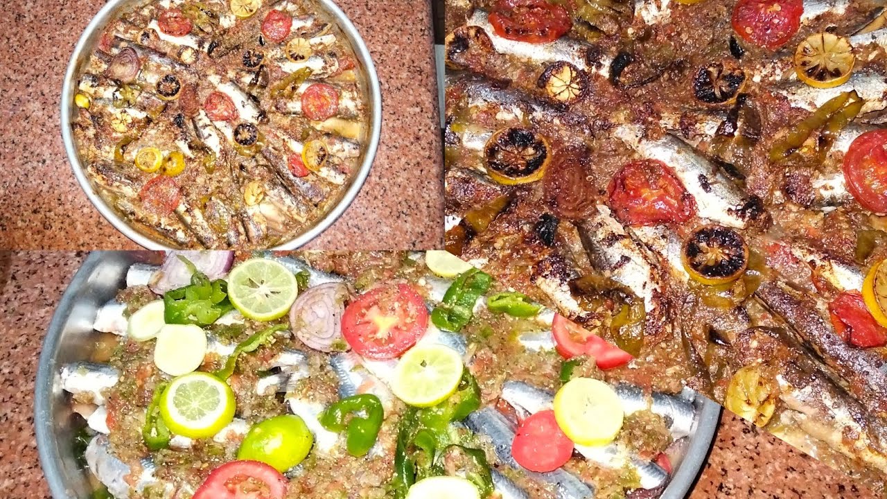 #صينية السردين بطريقة سهله وبسيطه والطعم حكايه