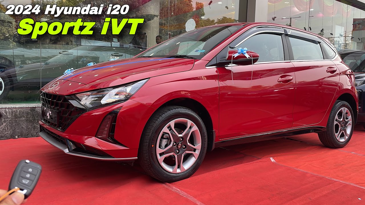 Hyundai i20 Sportz iVT 2024 Price & Features ❤️ Hyundui i20 Sportz 2024 !!