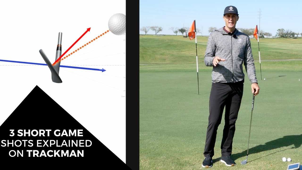 3 SHORT GAME SHOTS EXPLAINED ON TRACKMAN