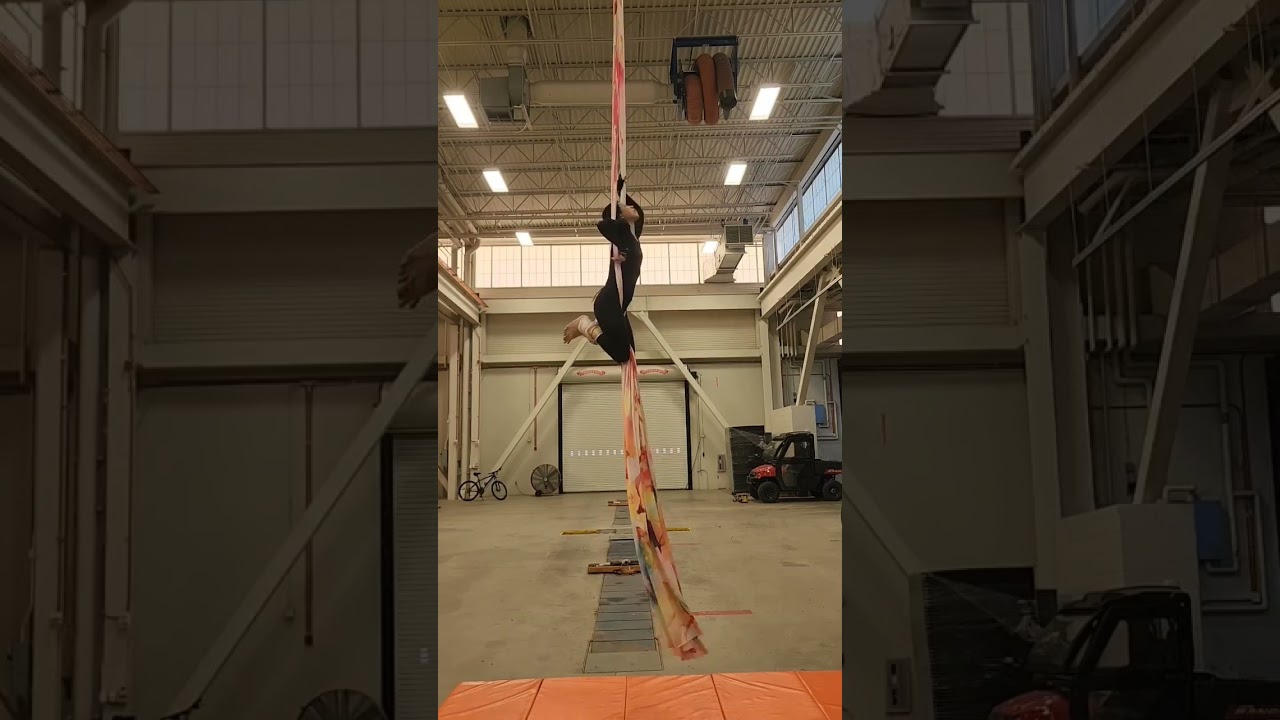 Aerial Silks - Double Ankle Hang Combo