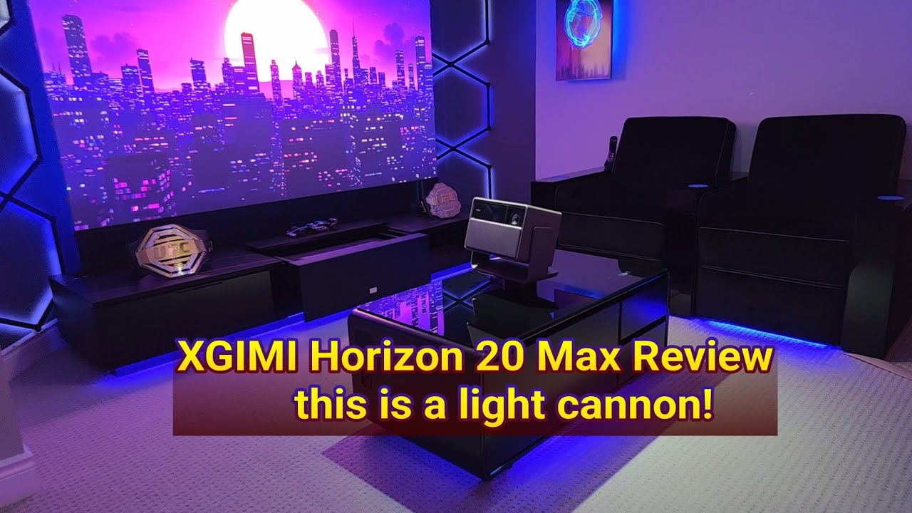 XGIMI Horizon 20 Max - The Brightest Projector I've Ever Had! #projector #hometheater #gaming