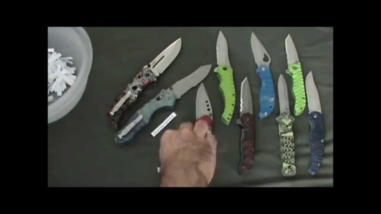 Benchmade 275 Adamas & 810 Contego Hard Use Test & Giveaway Part 5