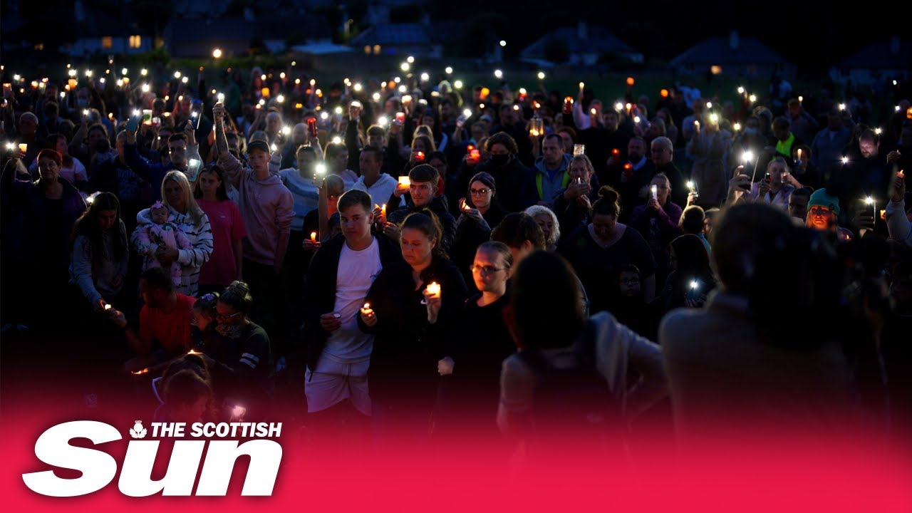 Plymouth shooting: Hundreds light candles at emotional vigil for victims of shooter Jake Davison