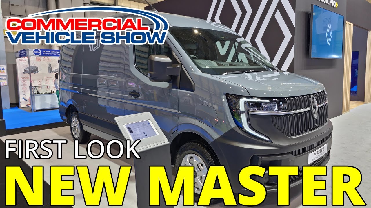 All-New Renault Master First Look | Commercial Vehicle Show 2024 | 4K