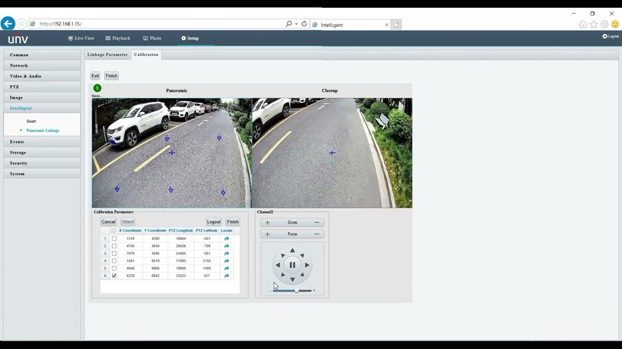 Come configurare una telecamera PTZ a doppia lente Uniview