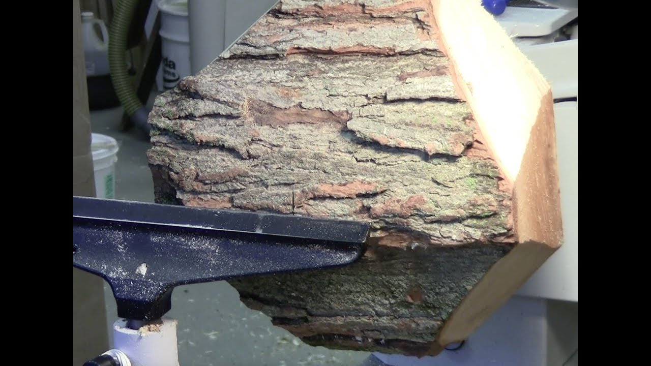 Rough Turning Large Maple Bowl on STRATOS XL Wood Turning Lathe PART 1