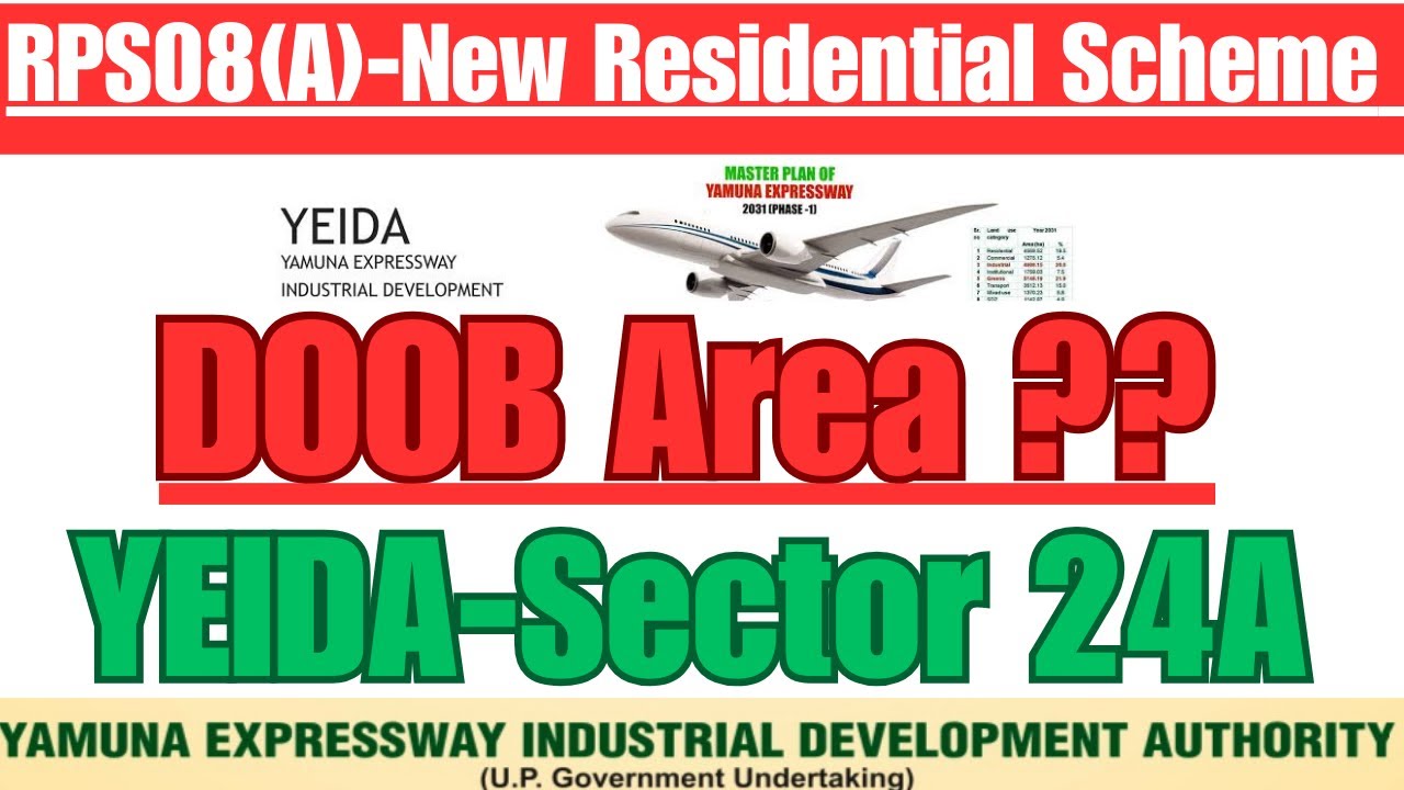 RPS08A🔥DOOB Area❓YEIDA Sector-24A#yamunaauthorityplots #noidaairport #souravsingh
