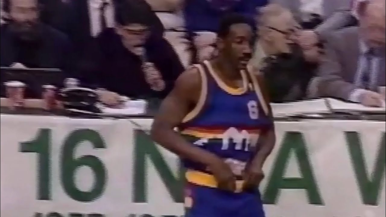 Walter Davis Nuggets 18 pts vs Celtics (1989)