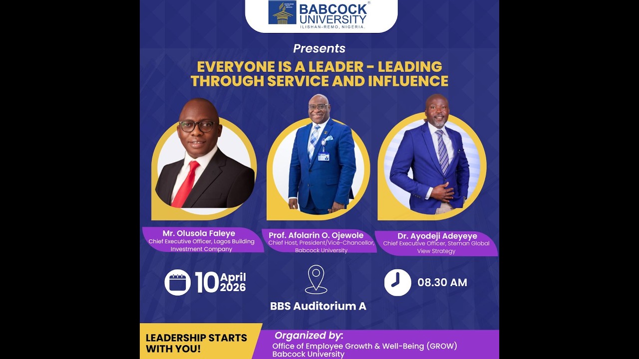 BABCOCK UNIVERSITY LEADERSHIP TRAINING