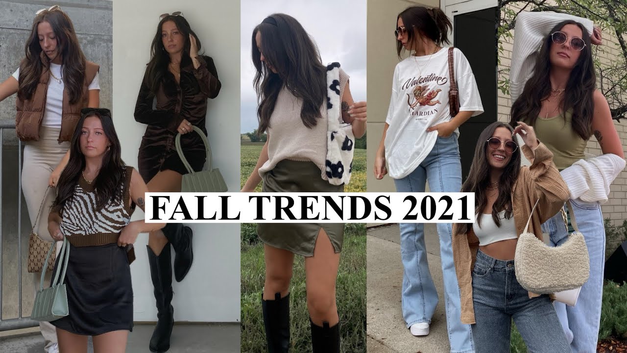 Fall Fashion Trends 2021 + Fall Outfit Ideas || How to Follow Fashion Trends, What to Wear Fall 2021