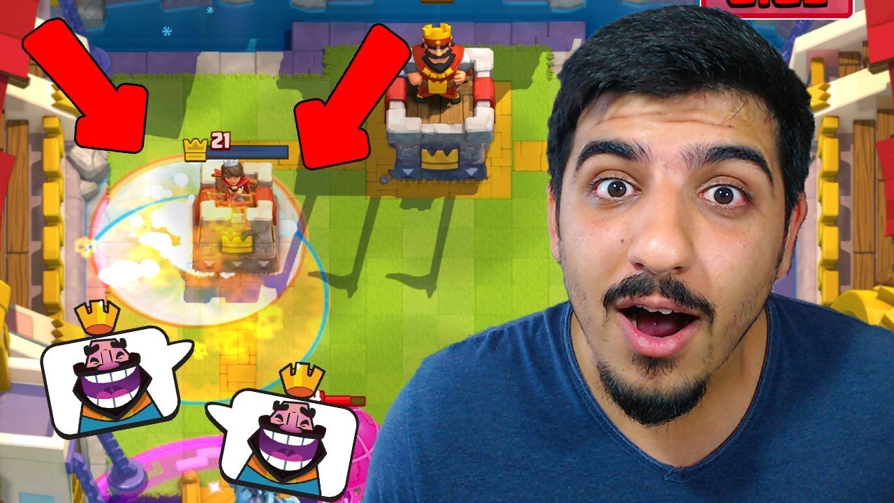 ZEHİRİ DONDURMAYA ÇALIŞAN TROLL ADAM! - Clash Royale Ani Ölüm Mücadelesi