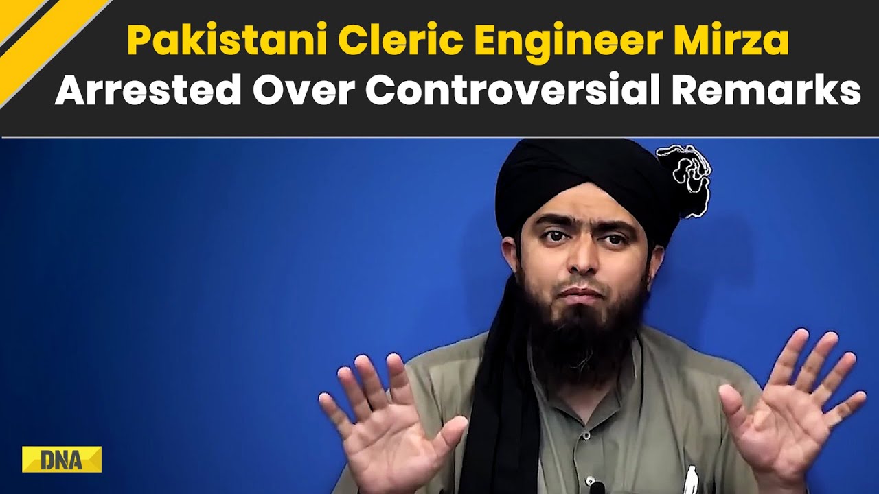 Pakistan News: Pakistani Cleric Engineer Muhammad Ali Mirza Arrested Over Controversial Remarks