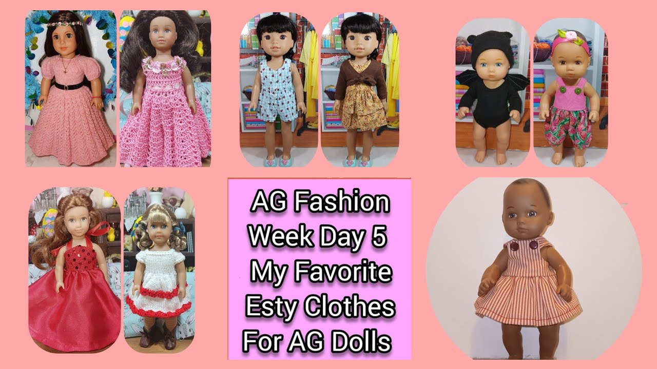 My Favorite Esty Clothes For AG Dolls #agfashionweek Day 6