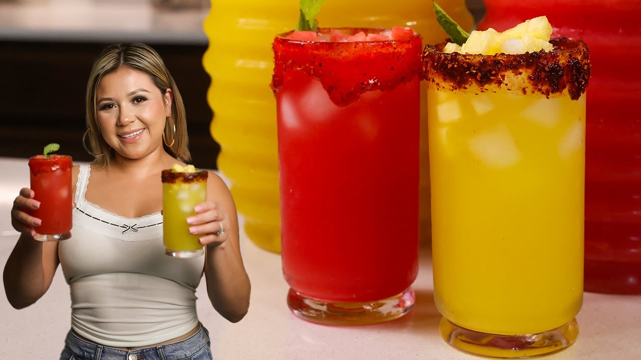 You have to Try These Two Agua Frescas!!! Agua Fresca de Piña | Agua fresca de Sandía