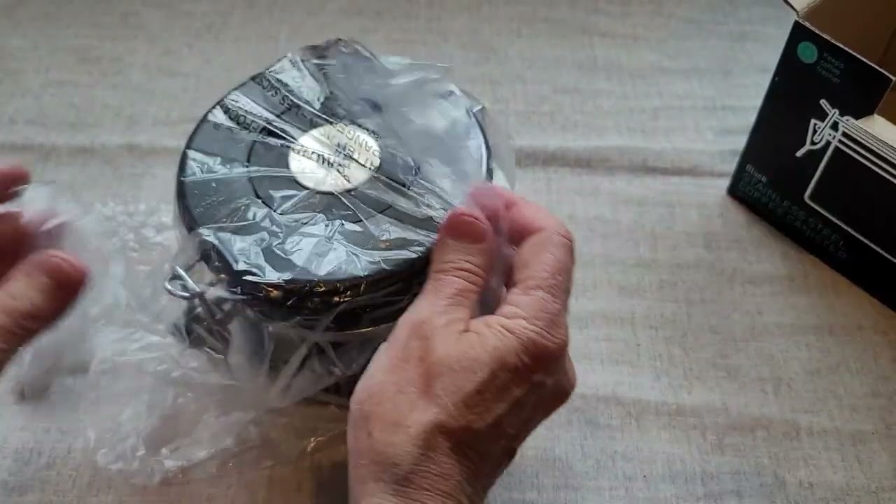 Coffee Gator Canister UNBOXING And Review - Stainless Steel Container - KEEPS COFFEE FRESH
