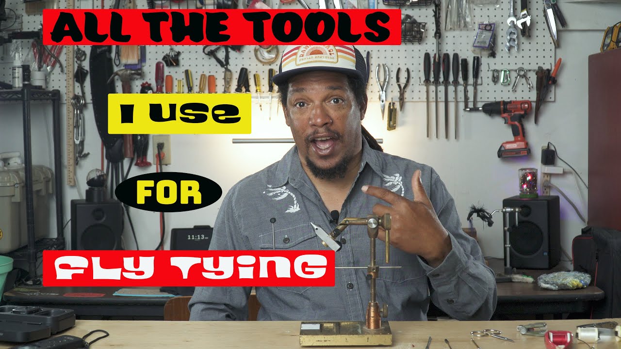 All the Tools I use for Fly Tying