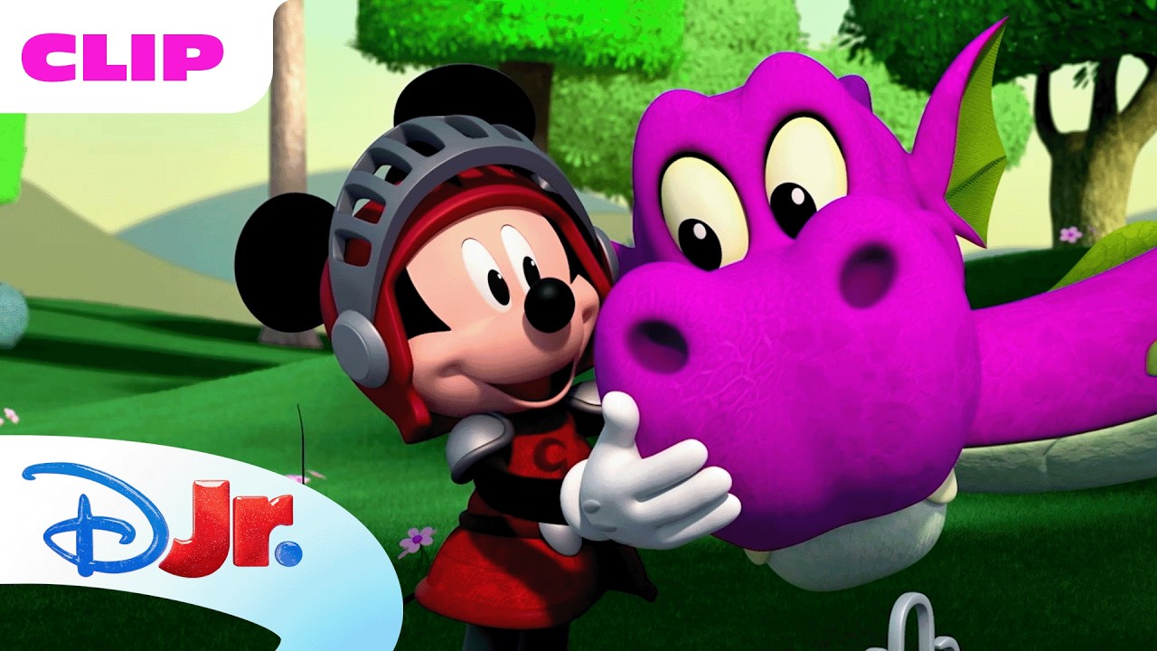 Myszka Miki i przyjaciele zapraszają Farfusa na herbatkę u kr&oacute;lowej Klarabelli! 🫖| Klub Przyjaci&oacute;ł Myszki Miki+ |@disneyjr
